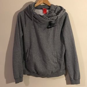 Nike funnel neck hoodie